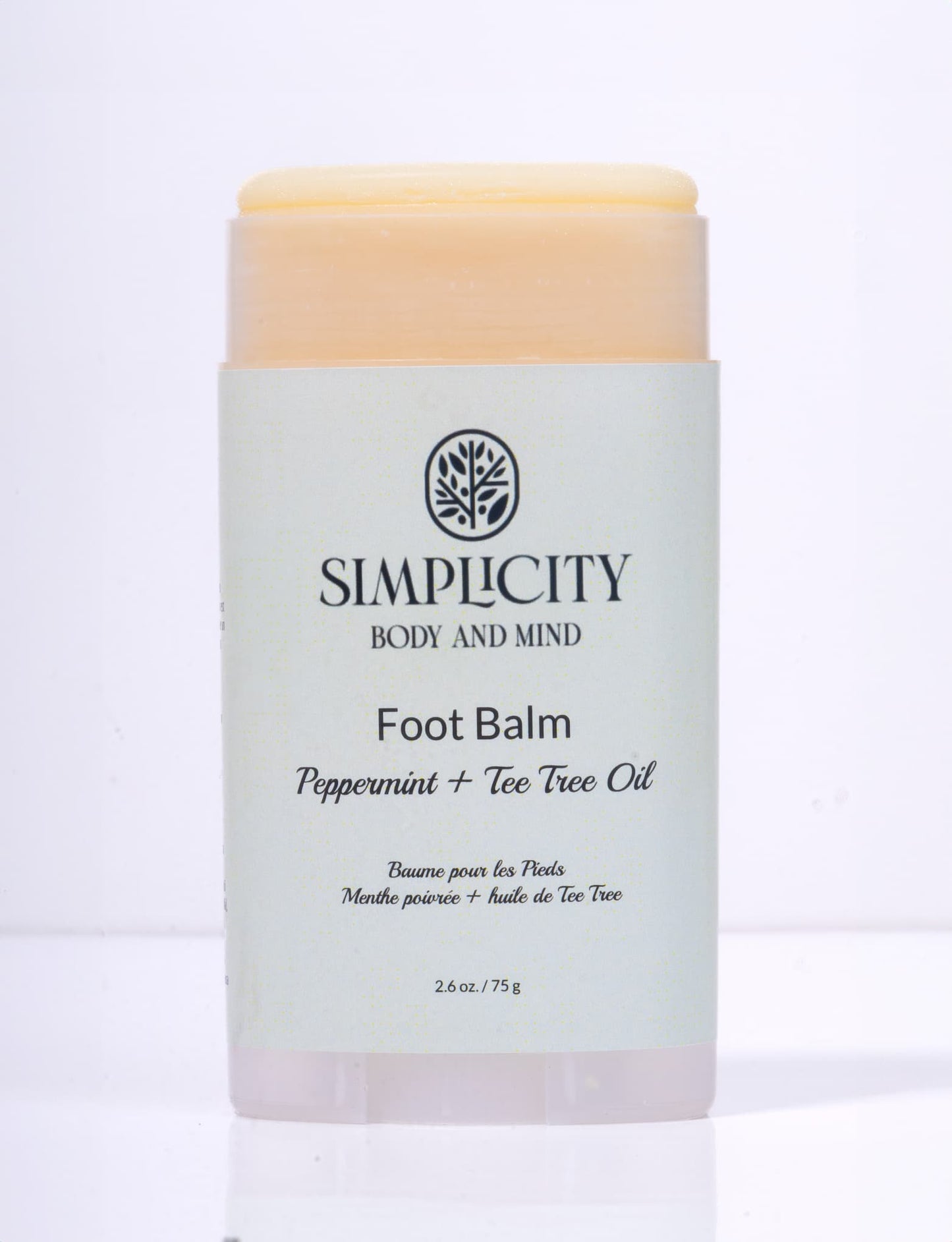 Foot Balm: Peppermint Tea Tree